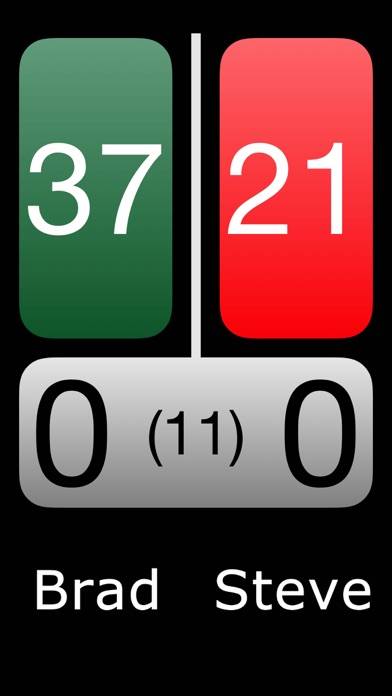 Digital Snooker Scoreboard screenshot