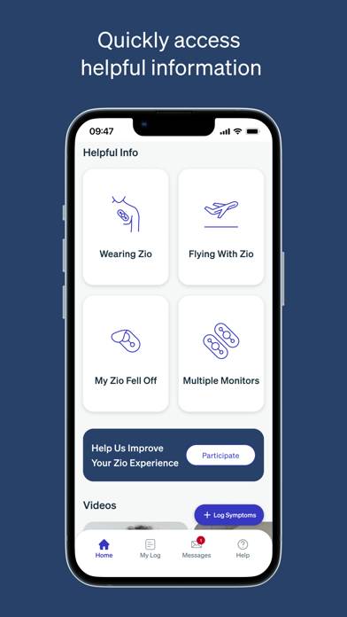 MyZio App screenshot