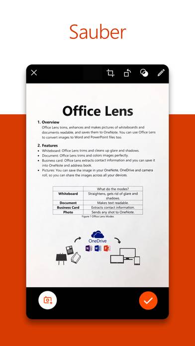 Microsoft Lens: PDF Scanner Capture d'écran de l'application #2