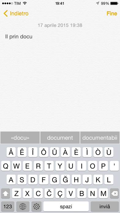 Tastiera Friulana Schermata dell'app