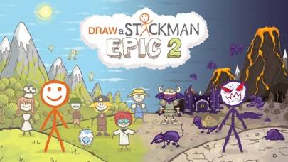 Draw a Stickman: EPIC 2 Pro App skärmdump #1