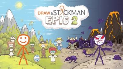 Draw a Stickman: EPIC 2 Pro schermata del gioco