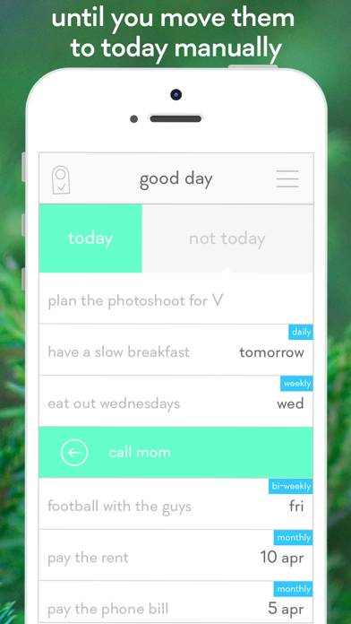 A list of things to do TODAY App screenshot #3