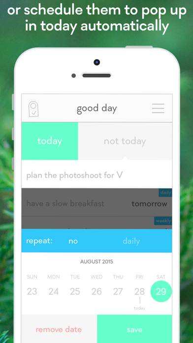 A list of things to do TODAY App screenshot #4