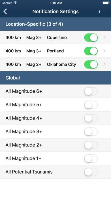 Earthquake Monitor App screenshot #5