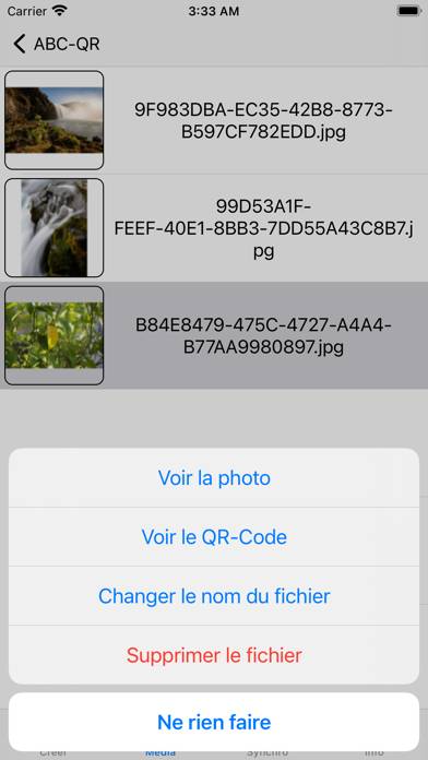 Abc-qr Capture d'écran de l'application