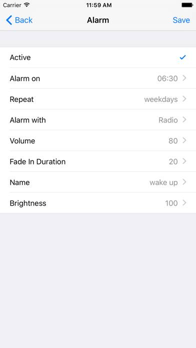 Digital Alarm App screenshot