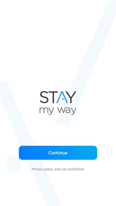 Staymyway App screenshot #1
