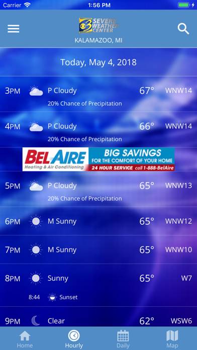 WWMT Weather Alert Network App screenshot