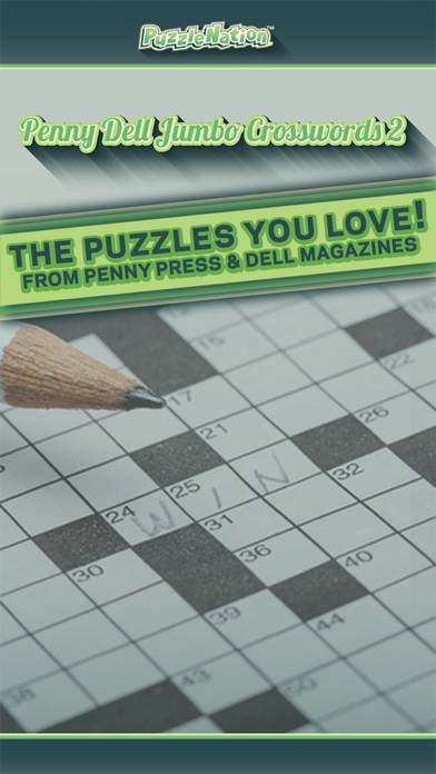 Penny Dell Jumbo Crosswords 2 – Crossword Puzzles for Everyone! App screenshot #1
