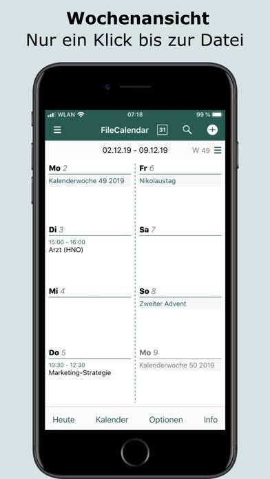FileCalendar App screenshot #4