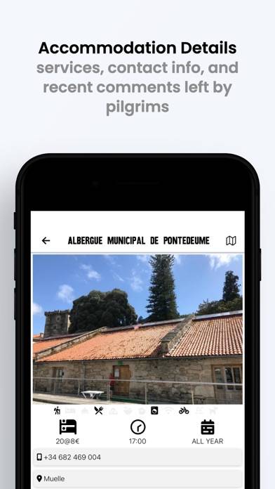 Wise Pilgrim Camino Inglés Schermata dell'app #5