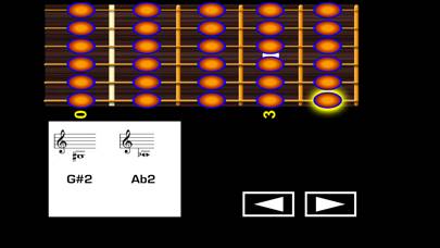 Guitar Notes PRO Скриншот приложения #2