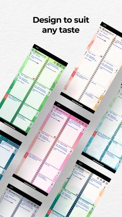Paper Planner, Diary, Calendar Schermata dell'app #2