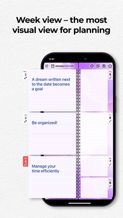 Paper Planner, Diary, Calendar Capture d'écran de l'application #3