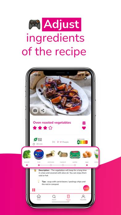 Frigo Magic : French Recipes App screenshot #2
