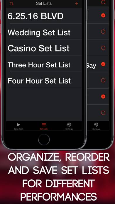 Lyric Scroller App skärmdump