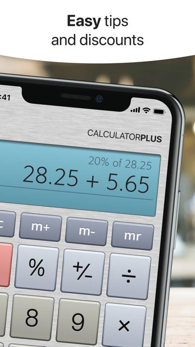 Calculator Plus App screenshot #2