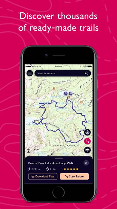 OS Maps: Walking & Bike Trails App screenshot #3