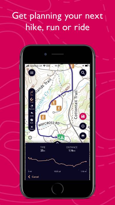 OS Maps: Walking & Bike Trails App screenshot #4