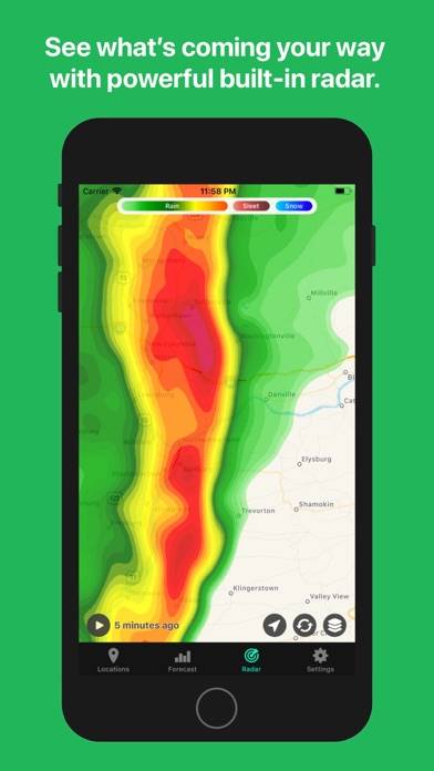 Hello Weather: Forecast & Maps App screenshot #3
