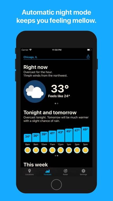 Hello Weather: Forecast & Maps App-Screenshot #5