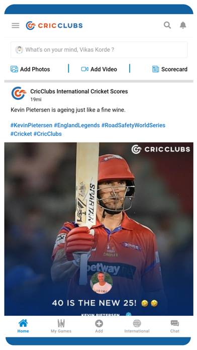 CricClubs App screenshot #2