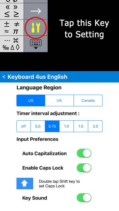 K4us English Keyboard Captura de pantalla de la aplicación #3