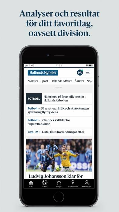 Hallands Nyheter App screenshot #5