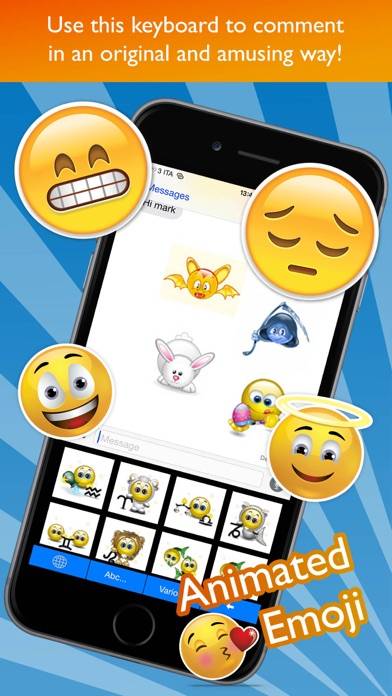 Animated Emoji Keyboard Pro Capture d'écran de l'application #3