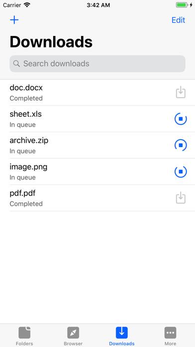 Browser and Documents Plus Capture d'écran de l'application #2