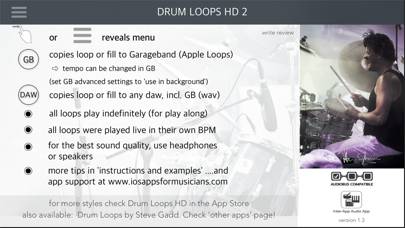 Drum Loops HD 2 immagine dello schermo