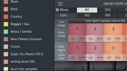Drum Loops HD 2 App screenshot #2