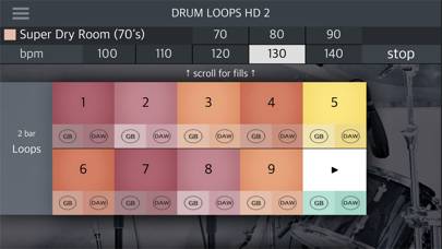 Drum Loops HD 2 App screenshot #6