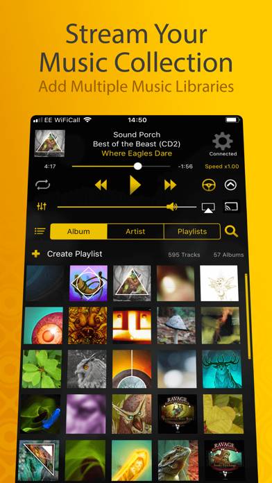 MusicStreamer Schermata dell'app #1