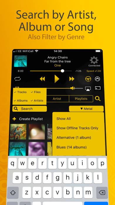MusicStreamer Schermata dell'app #3