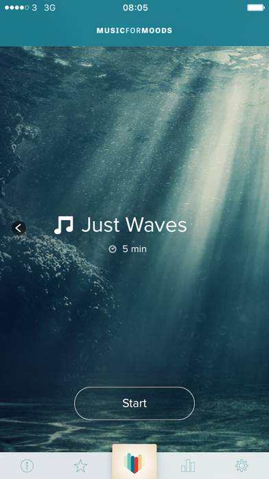 MusicforMoods App screenshot