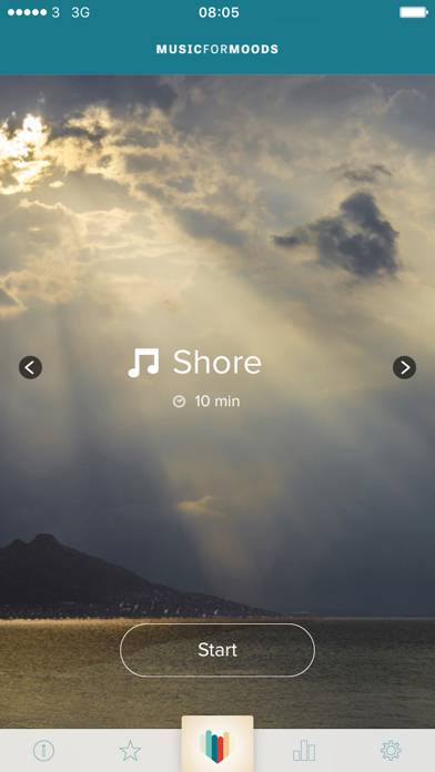 MusicforMoods App screenshot