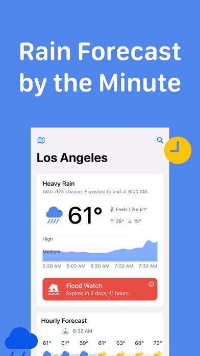 Rain Viewer: Weather Radar Capture d'écran de l'application #4