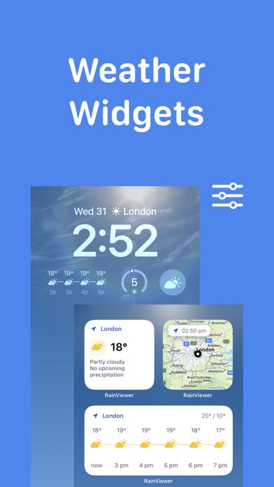 Local Weather: RainViewer Schermata dell'app #6
