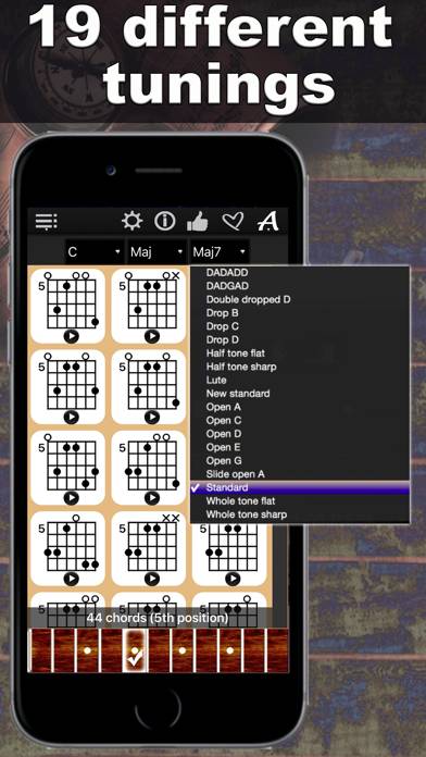 Guitar Chords Compass App-Screenshot #2