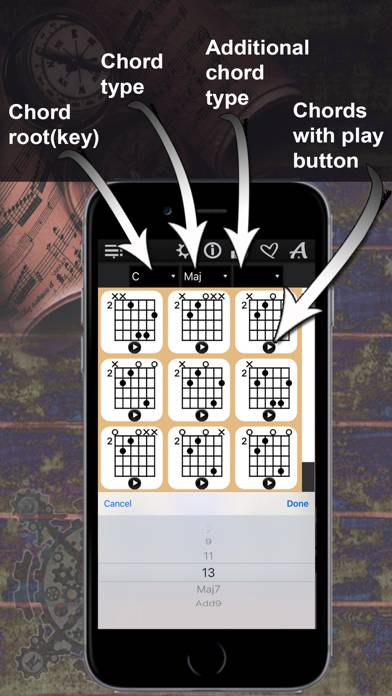 Guitar Chords Compass App-Screenshot #3