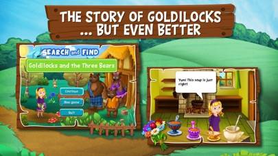 Goldilocks and the Three Bears - Search and find screenshot