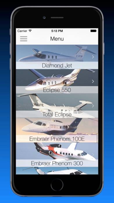 Jetpedia | Private Jet Guide Captura de pantalla de la aplicación