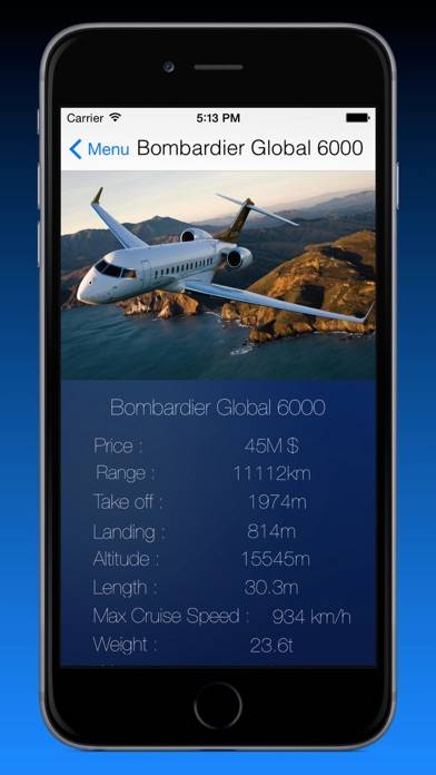 Jetpedia | Private Jet Guide Captura de pantalla de la aplicación