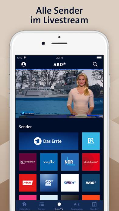 ARD Mediathek App-Screenshot #3