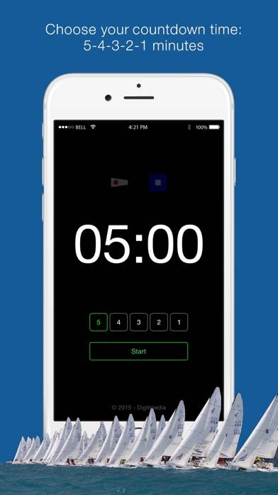 Regatta Timer Watch Schermata dell'app #4