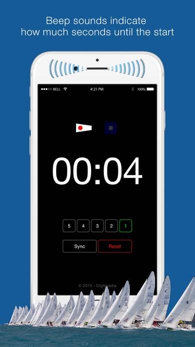 Regatta Timer Watch Schermata dell'app #5