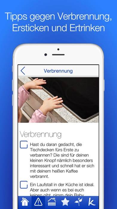 Baby Sicherheit PRO App-Screenshot