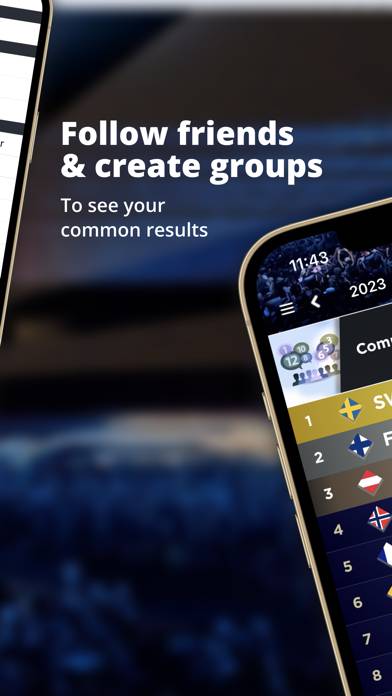 My Eurovision Scoreboard App preview #4